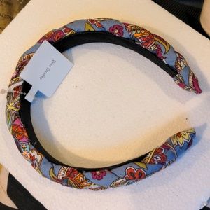 🌞Vera Bradley braided fabric headband (Provence Paisley pattern)